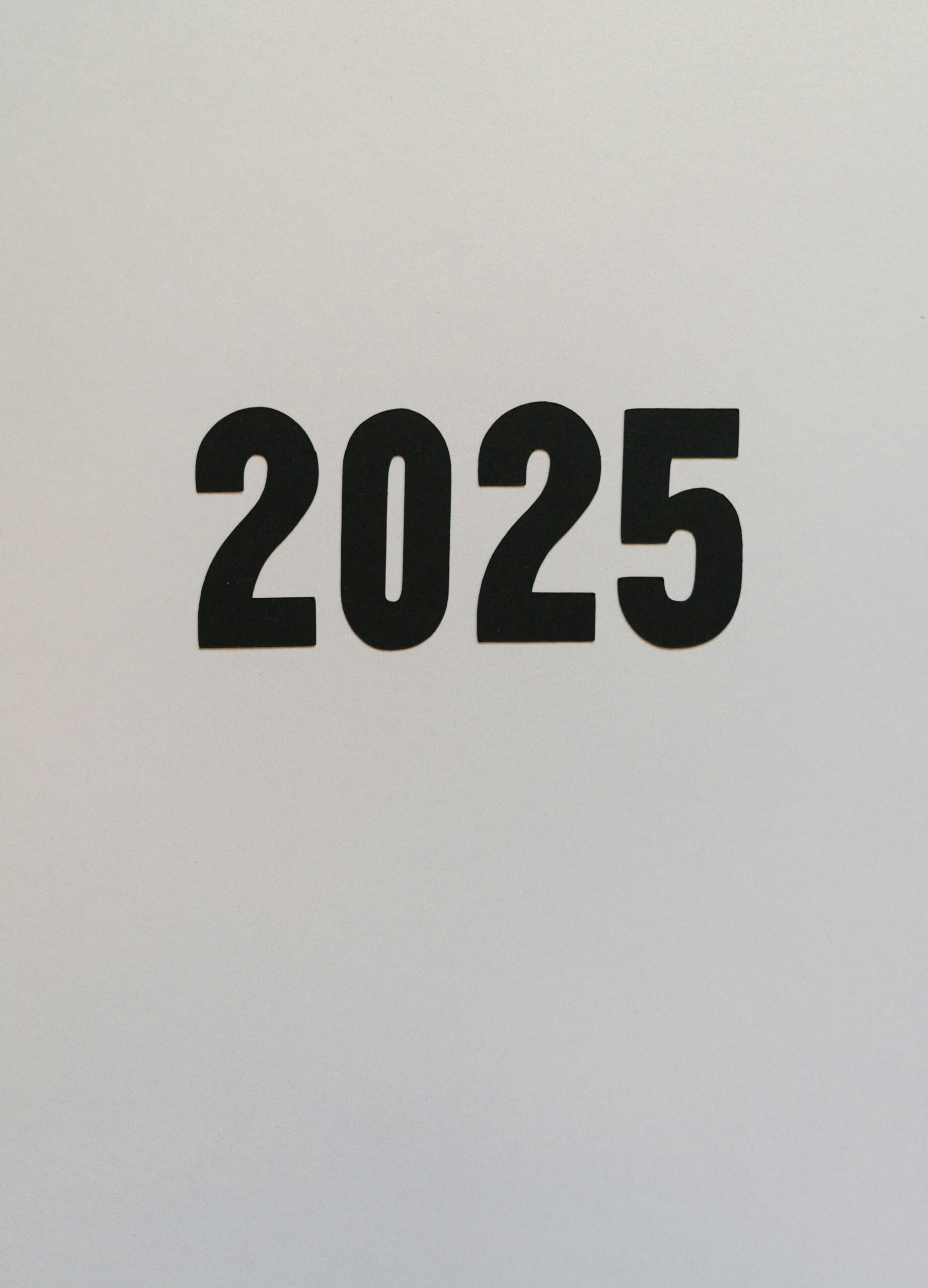 gray image with the year 2025